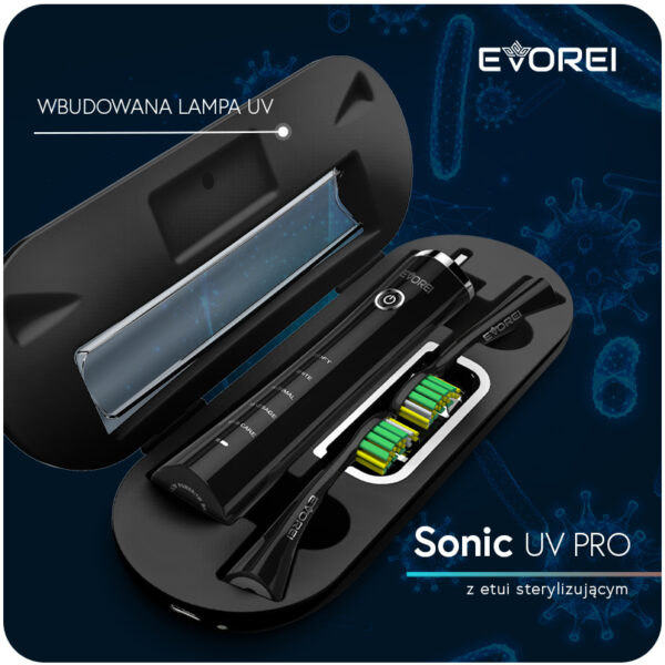 Szczoteczka Soniczna Evorei Sonic UV PRO - obrazek 8